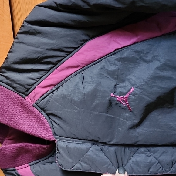 🍭HPx3🍭 NWT Nike/Jordan: Jordan Statement MA-1 Jacket, Maroon/Black - Picture 11 of 14